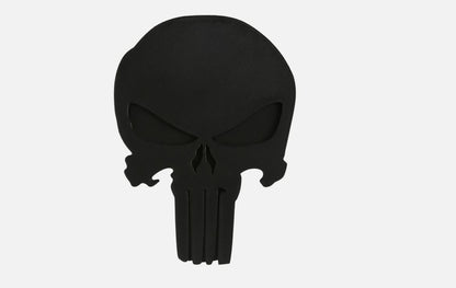 Punisher Skull Decal Trailer Cover Plug Cap Tow Hitch Ford Dodge Jeep Ram Chevy