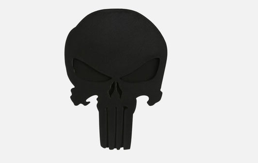 Punisher Skull Decal Trailer Cover Plug Cap Tow Hitch Ford Dodge Jeep Ram Chevy