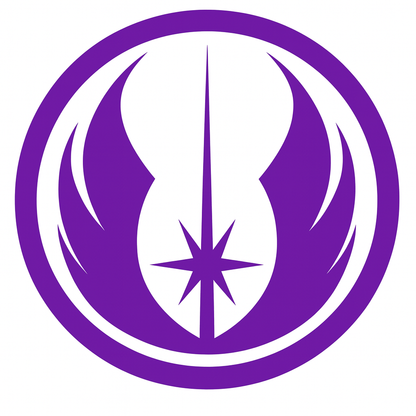 Star Wars Jedi Order 4" Logo Cover Plug Cap Tow Hitch Fits 2" Receivers
