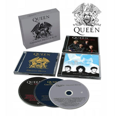 Queen I II III CD Lot 3 Albums Classic Rock Freddie Mercury Tested Very Good Original Pressing Collector Hollywood Remastered Box Set Essential