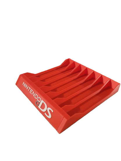Radiant Red Nintendo DS Lite Game Case Holder Display Stand Rack NTR-001 USG-001