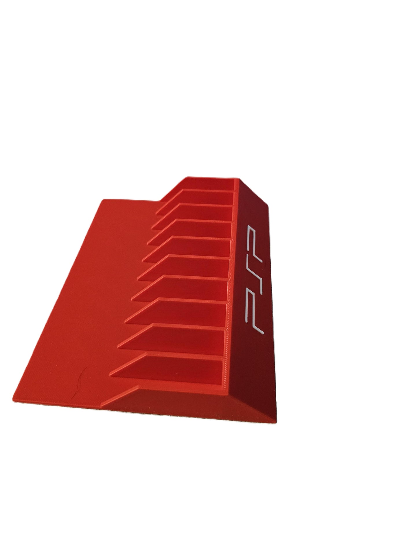 Sony PSP Game Display Stand Radiant Red Letter Holder Rack Storage UMD 2000 3000