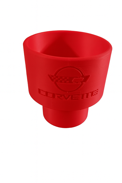 Cup Holder Plastic Liner 1984-1996 Corvette C4 Center Console Adapter - C4 Corvette Drink Holder Insert Replacement for Corvette Owners