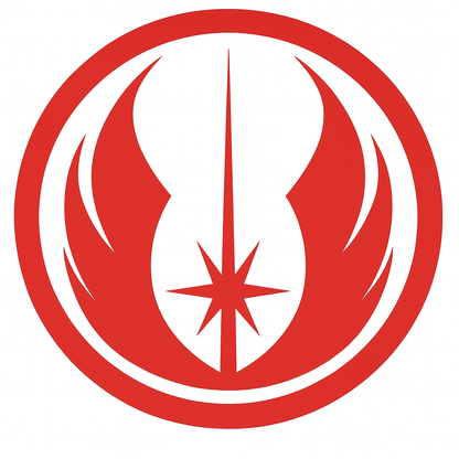 Star Wars Jedi Order 4" Logo Cover Plug Cap Tow Hitch Fits 2" Receivers