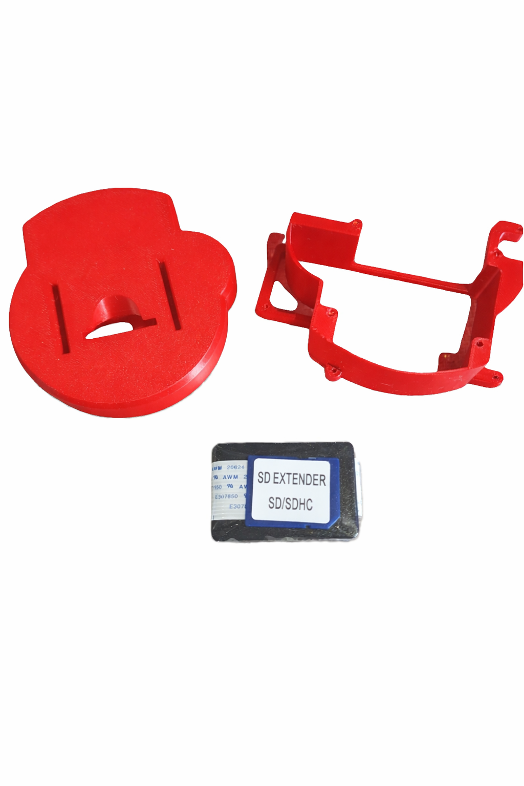 GC Loader Mount Tray Kit with SD Extension Cable for GameCube Jet Black Purple Indigio Satin Silver Spice Orange Bundle DOL-001 New Custom