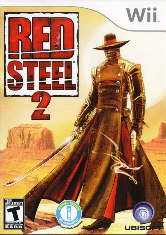 Red Steel 2 (Nintendo Wii, 2010) Complete CIB Videogame Disc Near Mint Free Ship