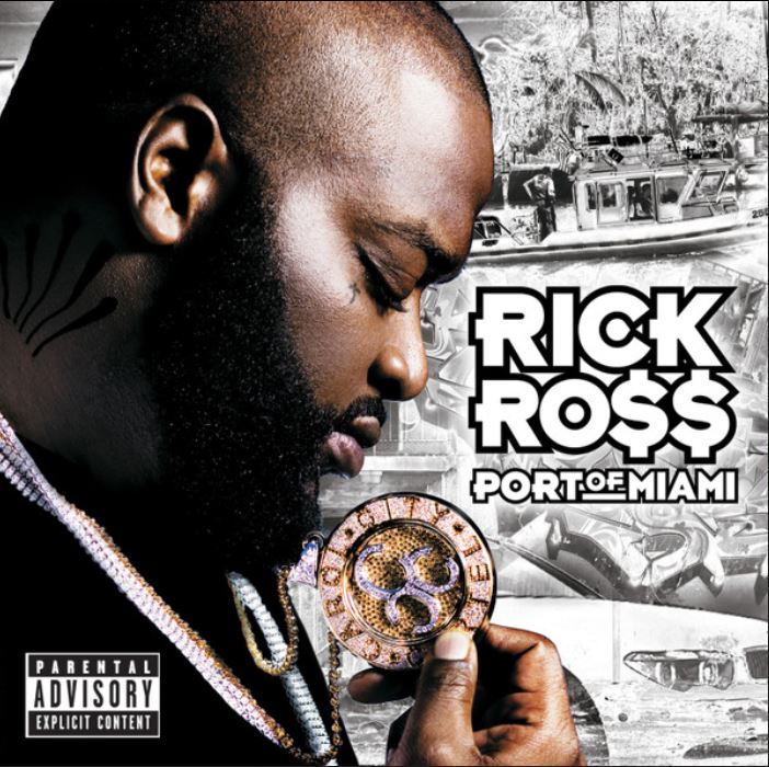 Rick Ross Port Of Miami CD 2006 Explicit Slip N Slide Def Jam Hip Hop Debut Album Hustlin