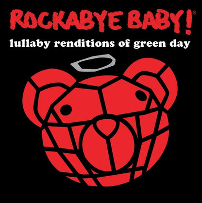 Rockabye Baby Lullaby Renditions Green Day CD Childrens Music 2008 Album Instrumental Punk Rock Shower Gift Soothing Sleep