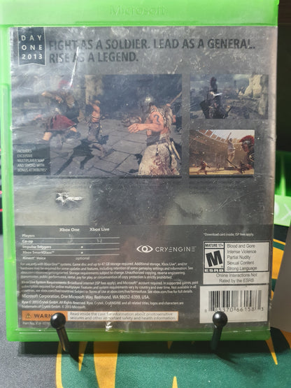 Ryse Son of Rome Xbox One Day One 2013 Complete
