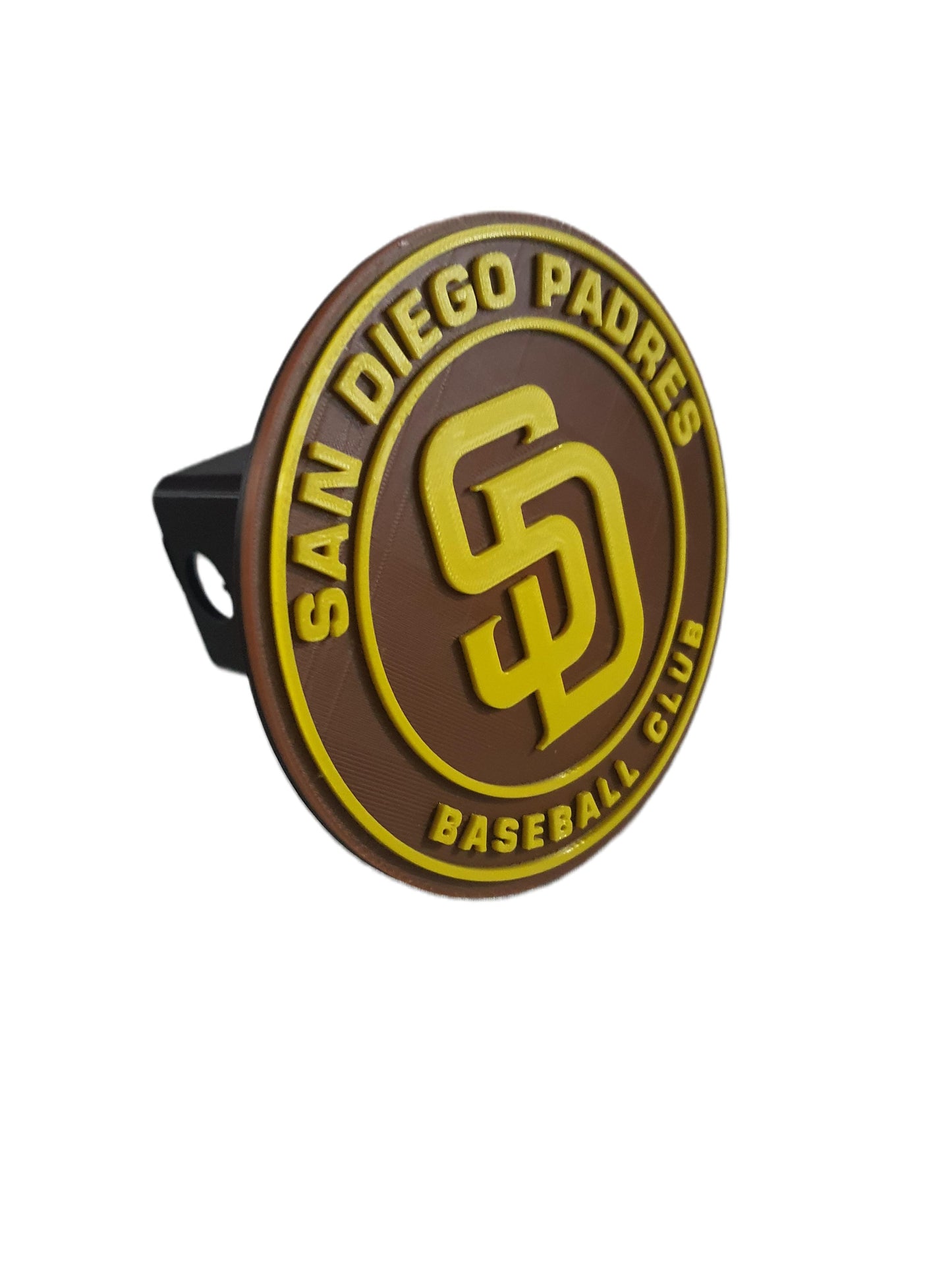 San Diego Padres Baseball Trailer Hitch Receiver Cover Tow Towing Plug Cap 2"