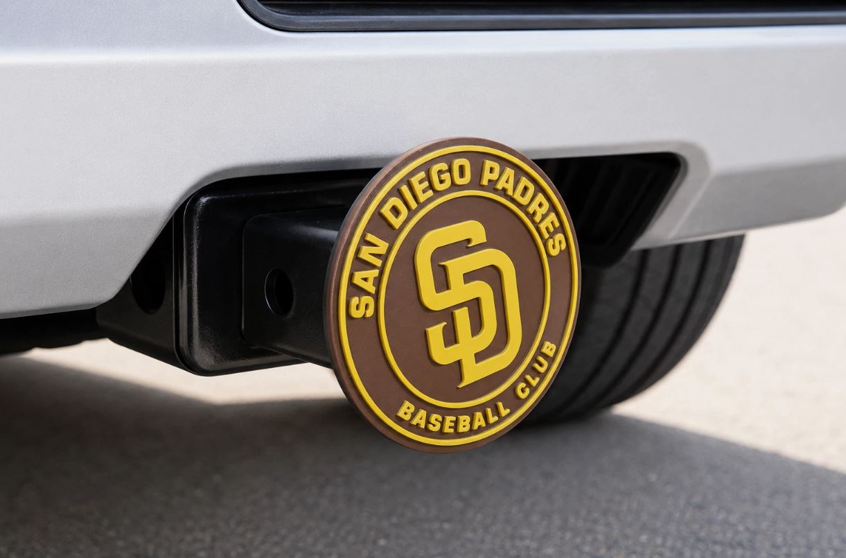 San Diego Padres Baseball Trailer Hitch Receiver Cover Tow Towing Plug Cap 2" (Copy)