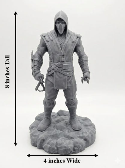 Scorpion Model Figure 8" DIY Paint Sumer Project Collector Paint Handmade Gray