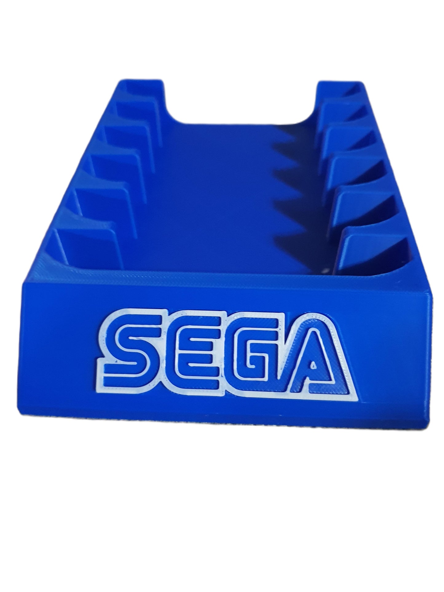 Sega Genesis Cartridge Holder Storage Tray Display Rack Organizer 6 Game Home