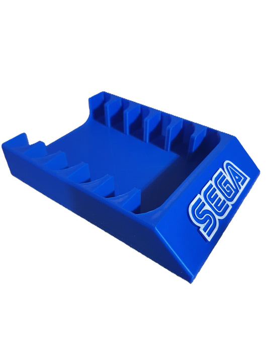 Sega Genesis Cartridge Holder Storage Tray Display Rack Organizer 6 Game Home