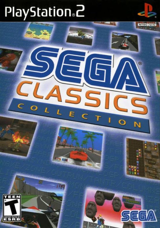 Sega Classics Collection (Sony PlayStation 2, 2005) Game Disc Clean Very Good