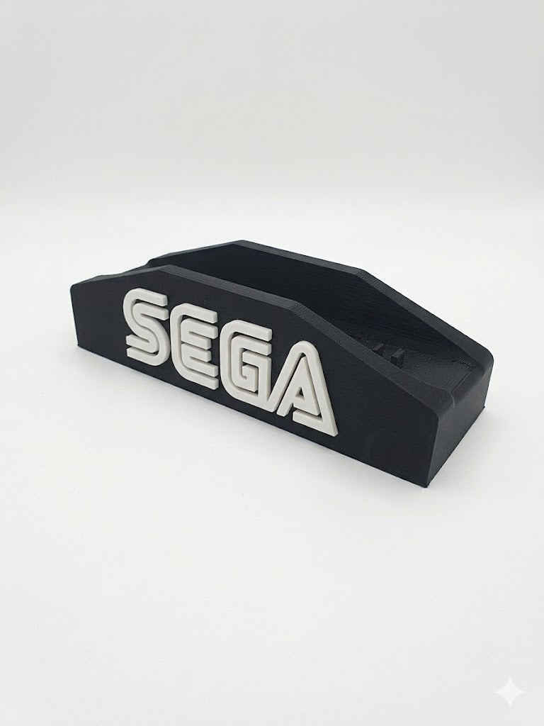 Sega Game Gear System Holder Storage Tray Display Rack Organizer Home Desk Shelf