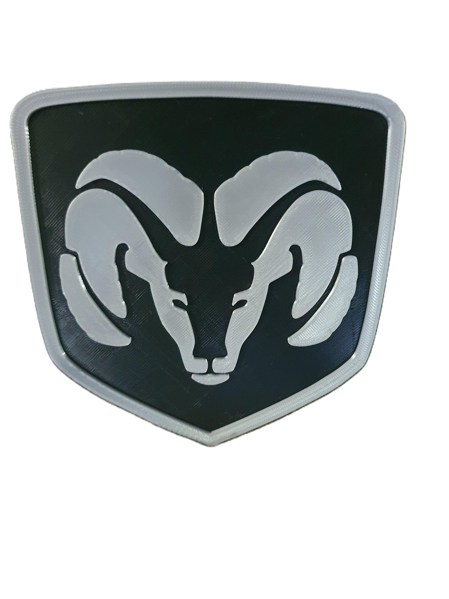 Shiny Silver Dodge Ram Cover Plug Cap Tow Hitch Truck Trailer Towing 2" Receiver