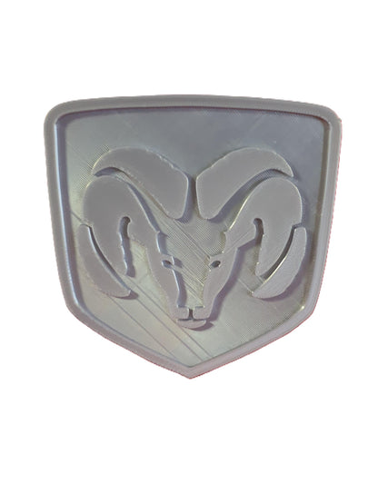 New Dodge Ram Logo Emblem Cover Plug Cap Tow Hitch Trailer 1500 2500 3500 Truck