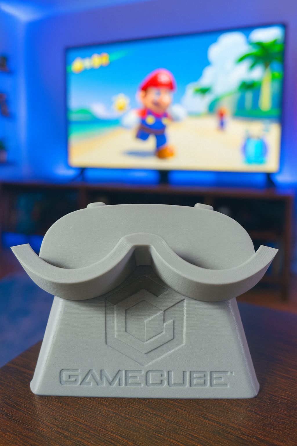 Nintendo GameCube Controller Stand Gameroom Storage Custom Color DOL-001 DOL-003