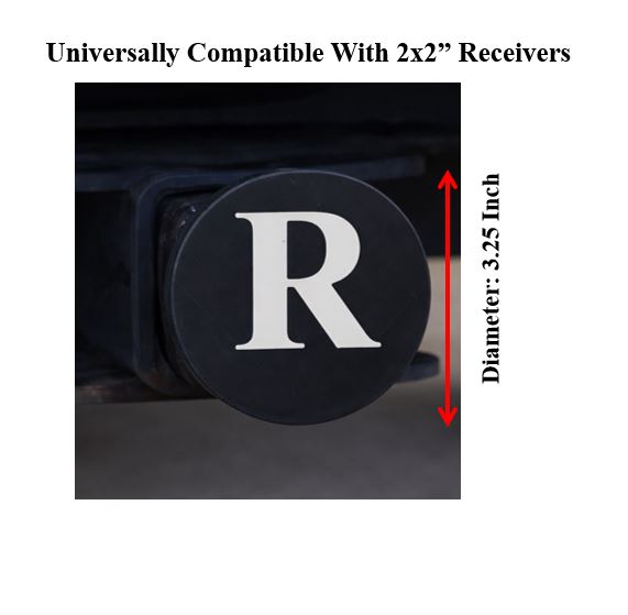 Print on Demand Business Personal Advertising Truck Trailer Hitch Receiver Tow Cover Plug Cap 2"