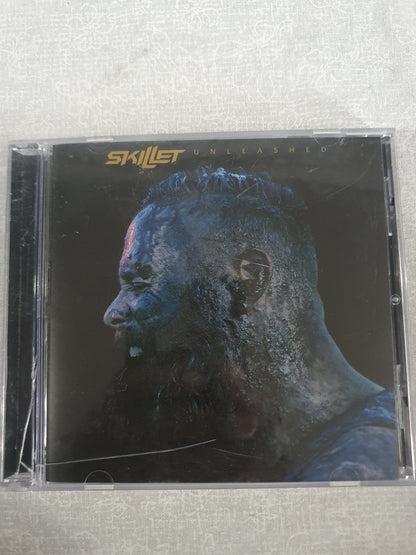Skillet Unleashed CD 2016 Atlantic Christian Rock Album Tested Very Good