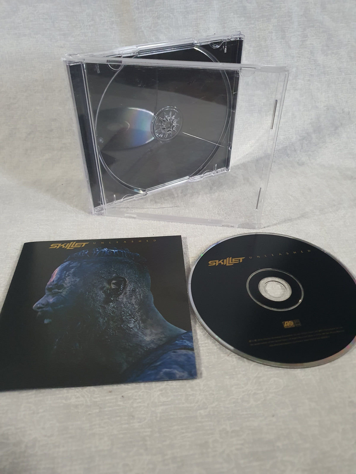 Skillet Unleashed CD 2016 Atlantic Christian Rock Album Tested Very Good
