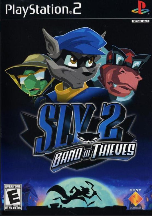 Sly 2: Band of Thieves (Sony PlayStation 2, 2004) Complete Game Disc Near Mint