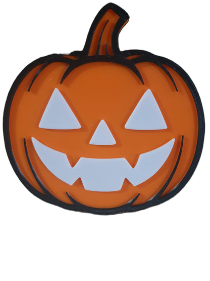 Pumpkin Halloween Spooky Cover Plug Cap Tow Hitch Fits 2" Receivers Truck SUV