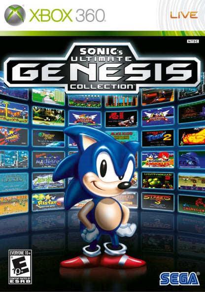 Sonic's Ultimate Genesis Collection Xbox 360 Platinum Hits - Complete CIB
