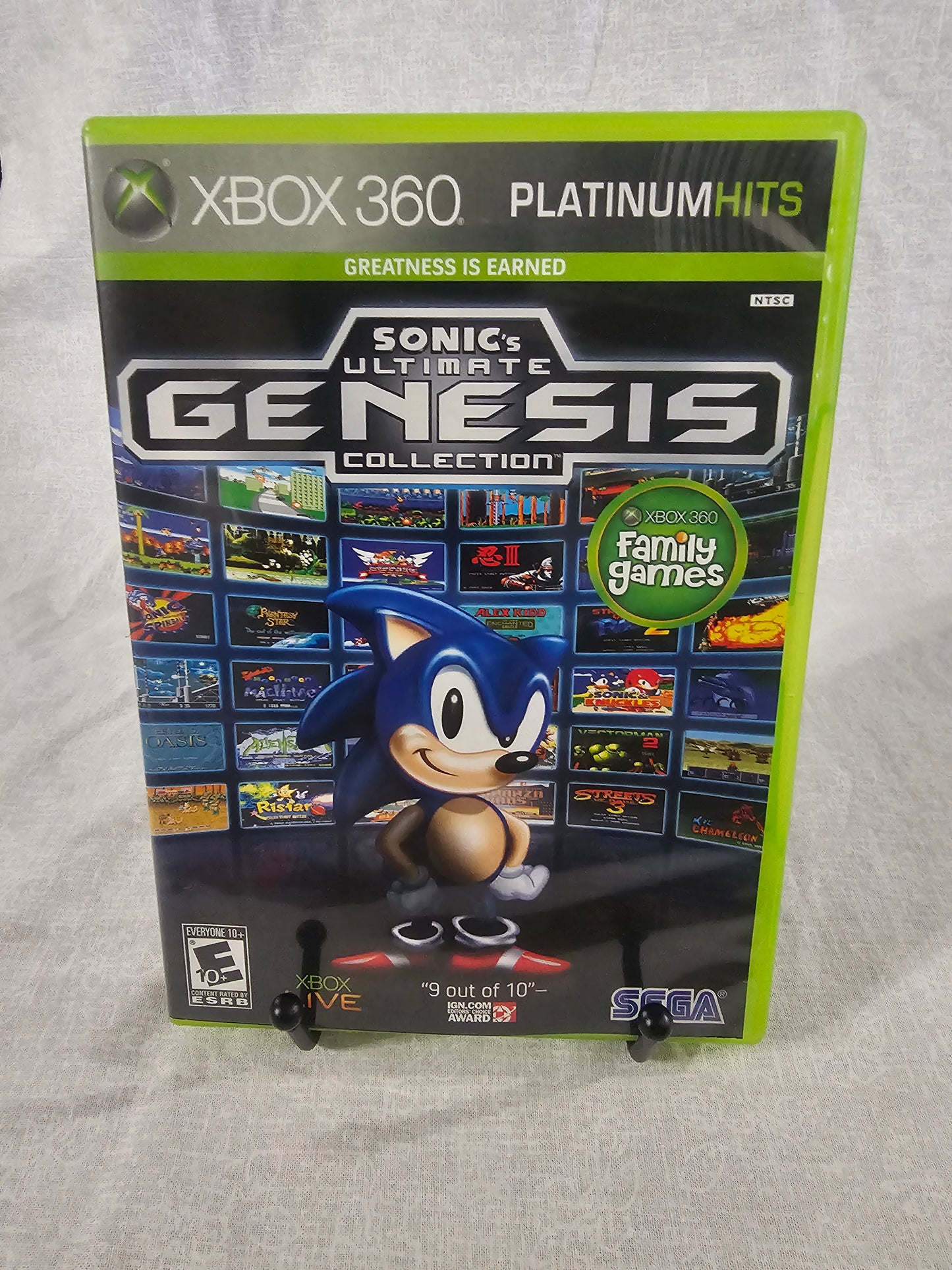 Sonic's Ultimate Genesis Collection Xbox 360 Platinum Hits - Complete CIB