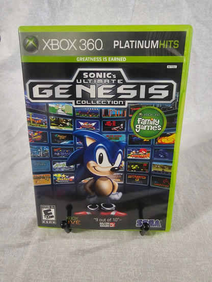 Sonic's Ultimate Genesis Collection Xbox 360 Platinum Hits - Complete CIB