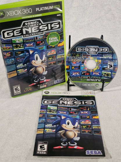 Sonic's Ultimate Genesis Collection Xbox 360 Platinum Hits - Complete CIB