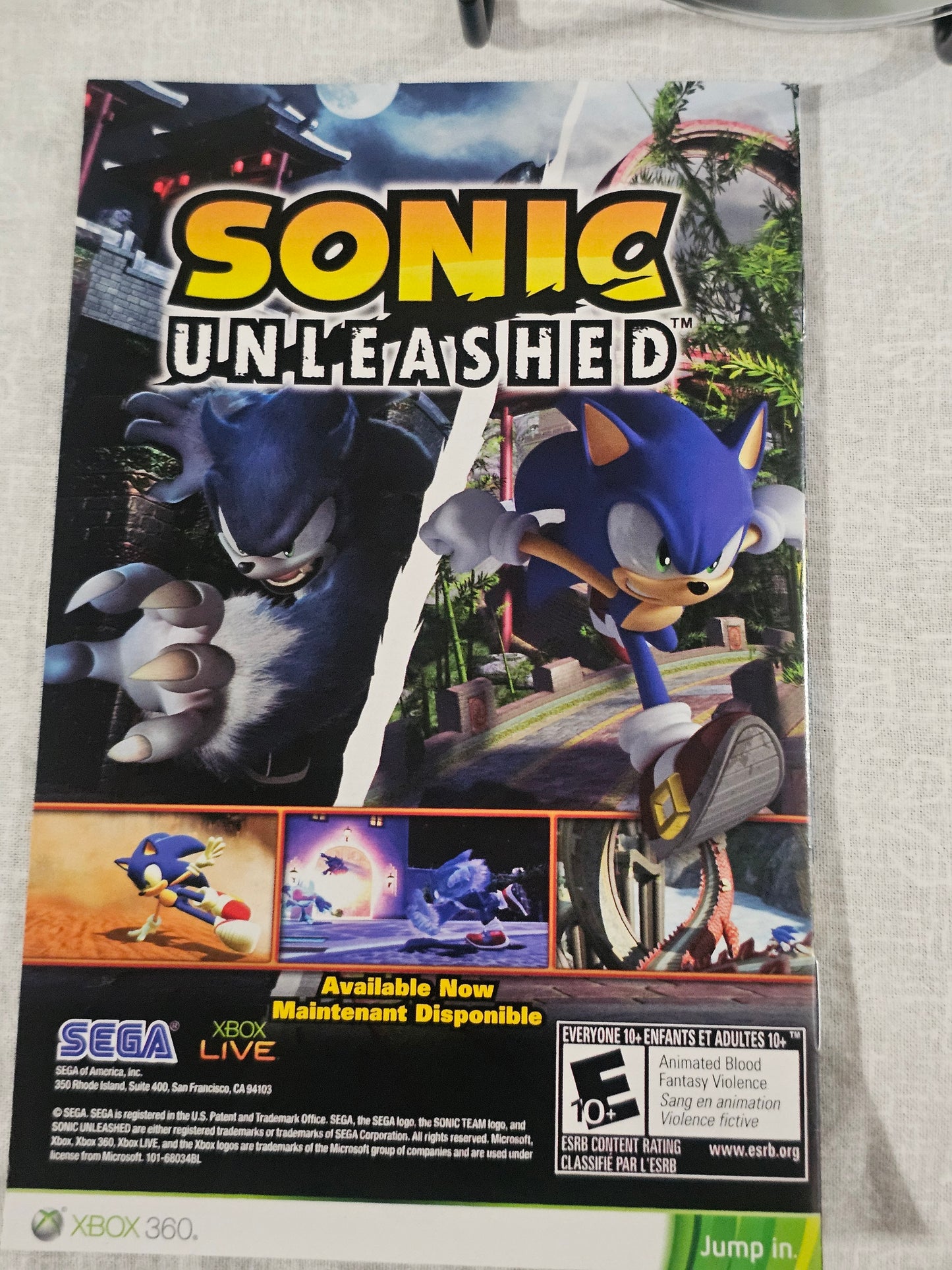 Sonic's Ultimate Genesis Collection Xbox 360 Platinum Hits - Complete CIB