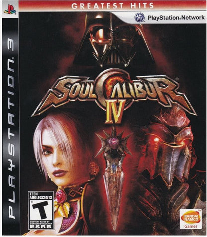 PS3 Soul Calibur 4 Video Game Sony PlayStation 3 2008 Complete Very Good Tested