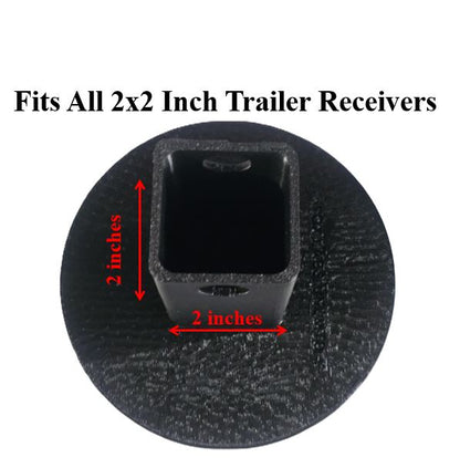 South Korea Trailer Hitch Cover - FIFA Football Soccer Taegeuk Warriors | Korea Futbol Fan Hitch Plug 2 Inch Receiver for World Cup Matchday