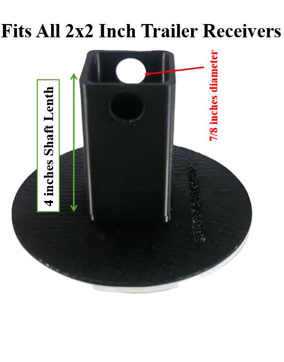 South Korea Trailer Hitch Cover - FIFA Football Soccer Taegeuk Warriors | Korea Futbol Fan Hitch Plug 2 Inch Receiver for World Cup Matchday