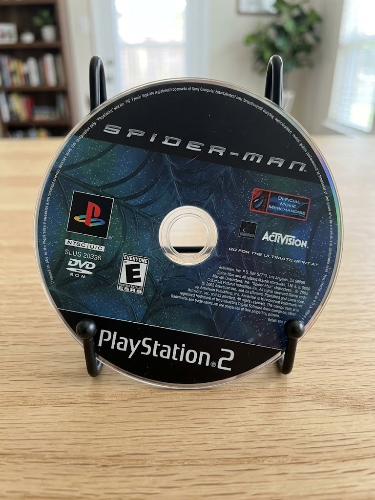 Spider-Man PS2 Black Label First Print 2002 Sony PlayStation 2 Tested Very Good Complete Collector Activision Treyarch Original Game Classic