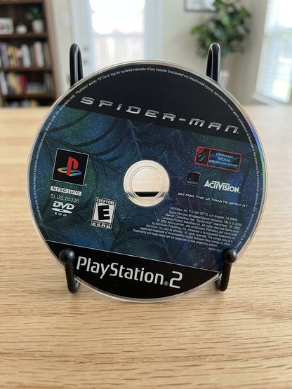 Spider-Man PS2 Black Label First Print 2002 Sony PlayStation 2 Tested Very Good Complete Collector Activision Treyarch Original Game Classic