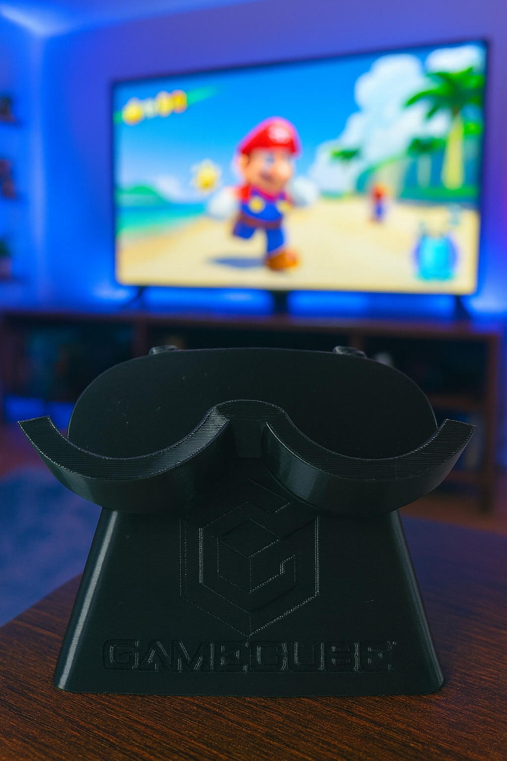 Nintendo GameCube Controller Stand Gameroom Storage Custom Color DOL-001 DOL-003