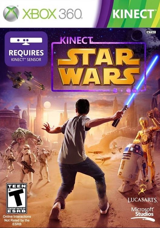 Kinect Star Wars Xbox 360 Complete - 1 Year Warranty Disc Very Good Condition
