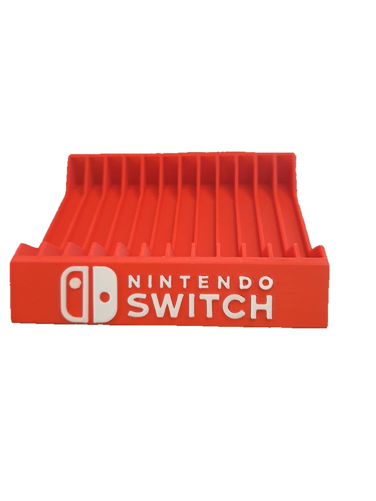 Neon Red Nintendo Switch Game Case Holder Organizer Display Wholesale Lot of 5 Gameroom Storage Gamer Streamer B2B