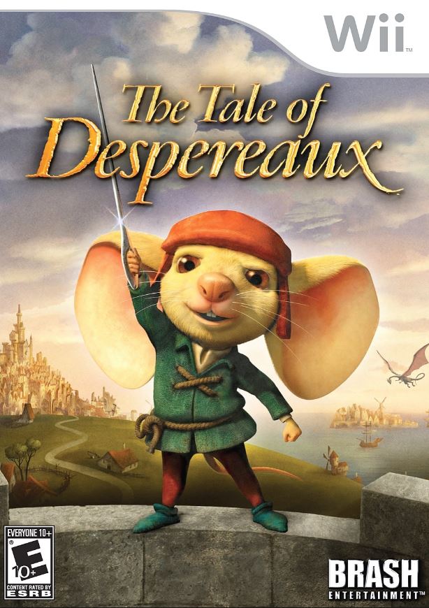 The Tale of Despereaux Nintendo Wii 2008 Complete Tested Works CIB With Manual - Movie Tie-In Adventure Platformer Kids Family Game