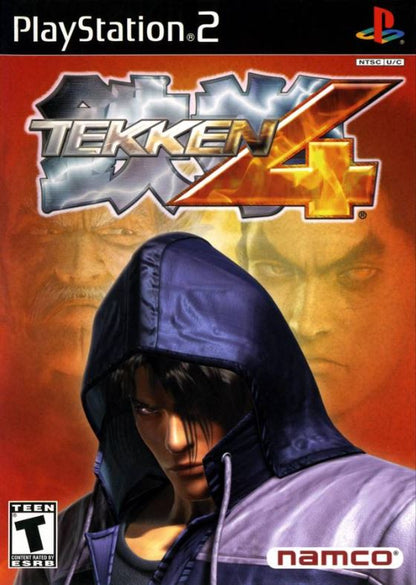 Tekken 4 (Sony PlayStation 2, 2005) Black Label Disc Very Good