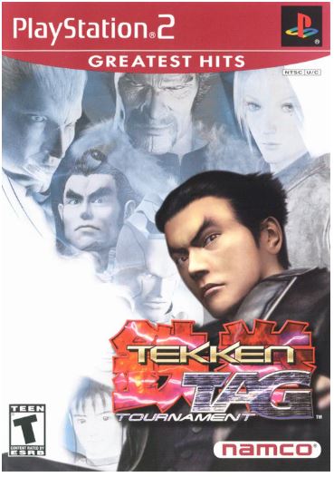 Tekken Tag Tournament (PlayStation 2, 2002) Game Disc Near Mint Clean Tested