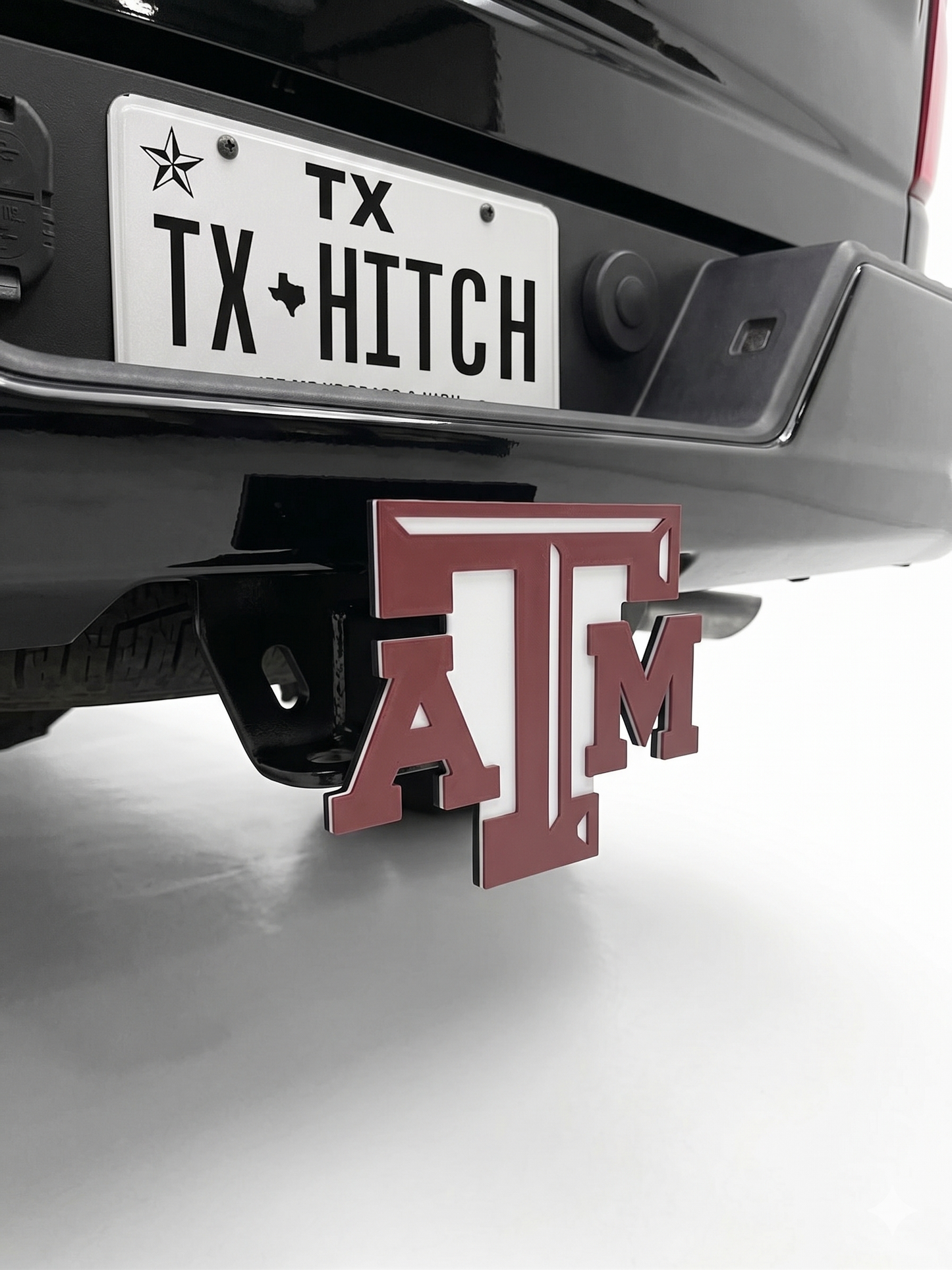 Texas A and M Truck Trailer Hitch Receiver Cover Plug Tow Cap 2" Receiver