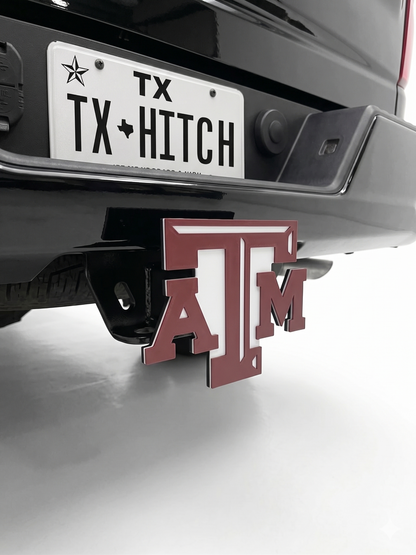 Texas A and M Truck Trailer Hitch Receiver Cover Plug Tow Cap 2" Receiver