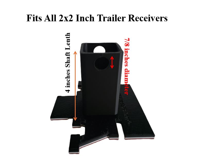 Texas A and M Truck Trailer Hitch Receiver Cover Plug Tow Cap 2" Receiver
