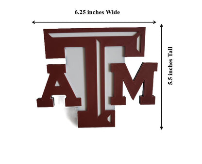 Texas A and M Truck Trailer Hitch Receiver Cover Plug Tow Cap 2" Receiver