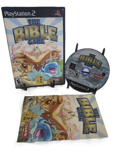 The Bible Game (Sony PlayStation 2, 2005) Disc VG Very Good CIB Complete Tested
