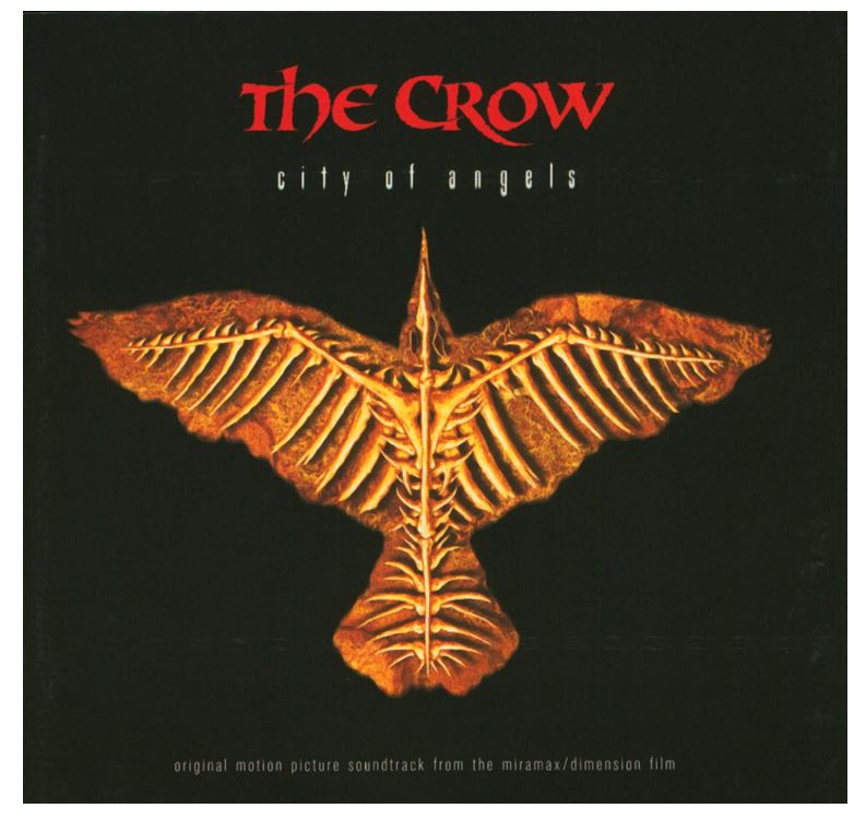 The Crow City of Angels Soundtrack CD Deftones Hole Korn Comic Insert MH-62047-2